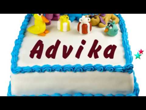 Happy Birthday Advika