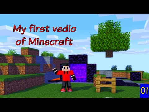 EPIC First Time Minecraft Gameplay! 🔥🎮 #01