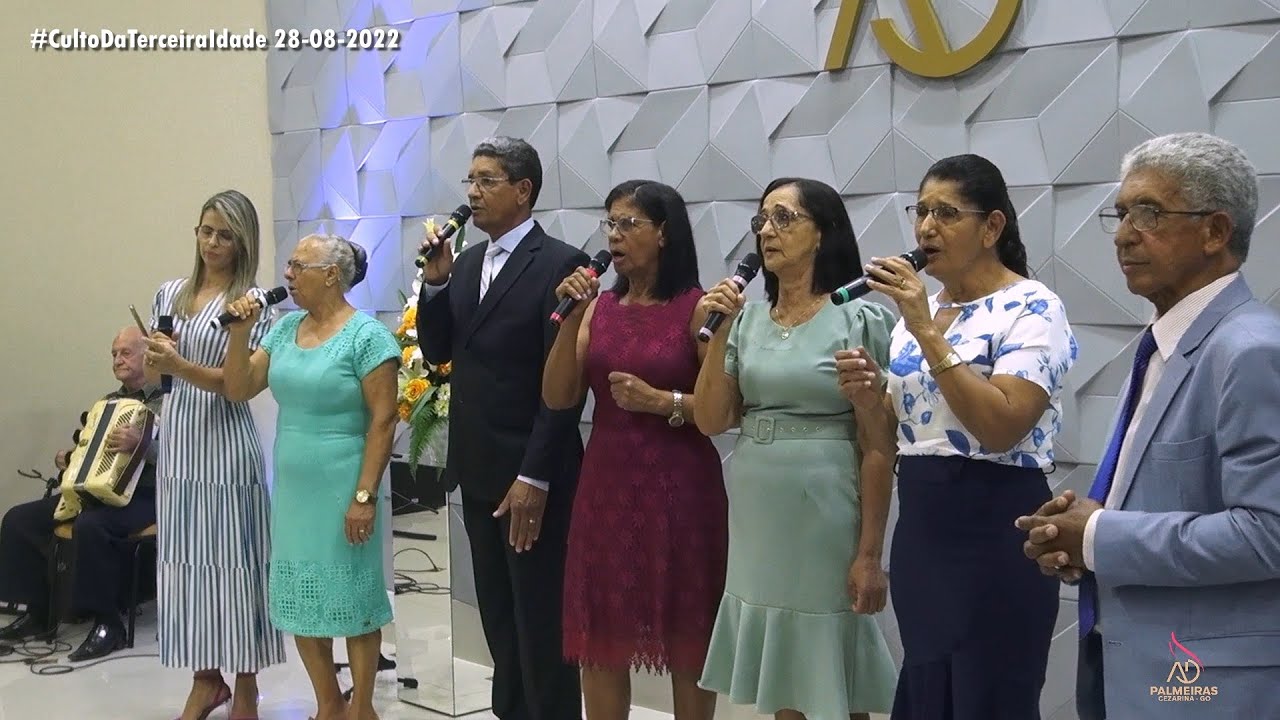Culto Da Terceira Idade Na Ad Cezarina-Go Com A Familia Novaes 28-08-2022