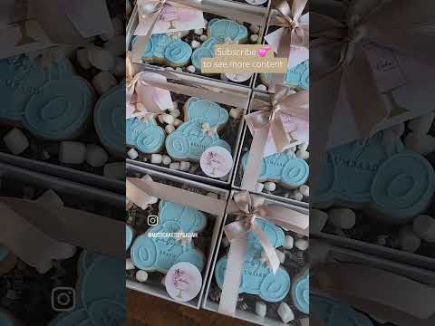 Favours - Party, Baby, Birthday, Bridesmaid & Teacher Treat Boxes #cake #favours #biscuits #party