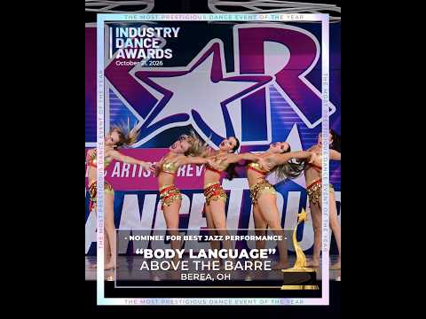 “Body Language” from @above.the.barre is up for Best Jazz Performance at the 2026 @industrydanceawar