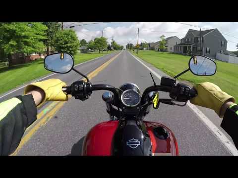Harley Davidson Blackline Exclusive Test Drive