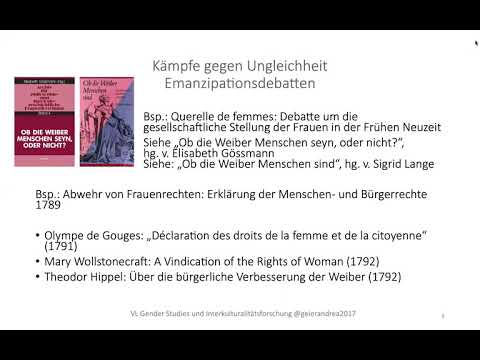 Patriarchat: Konzept und Kritik. VL Gender Studies und Interkulturalitätsforschung