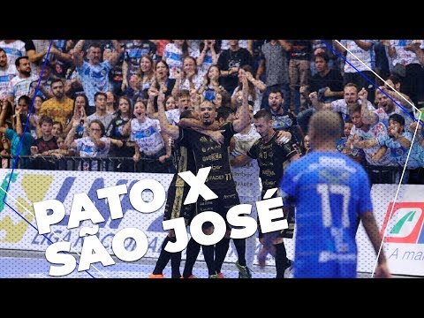 PATO FUTSAL 3 X 0 SÃO JOSÉ - GOLS - LNF 2019