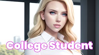 [ AI ART 4K ] College student  LOOKBOOK