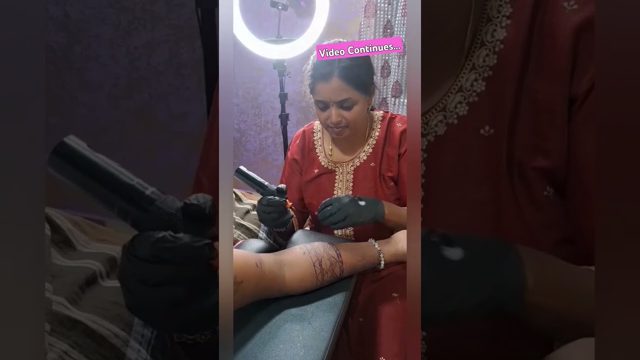 Geometrical Band Tattoo #@saratattoostudio24 #without Shading