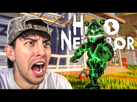 EL MOD MAS TRYHARD DE FREDBEAR EN HELLO NEIGHBOR 💀