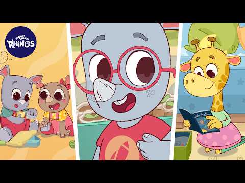 Learn AMAZING FACTS About the World With Stomp! Stomp! Rhinos! - Kids (0-4), Kingdom Kids Zone - Stomp! Stomp! Rhinos!