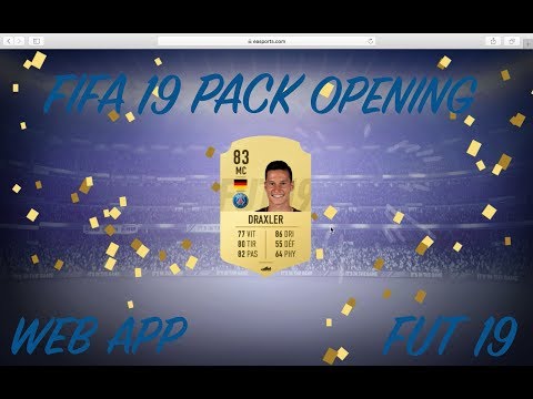 FIFA 19 PACK OPENING I WEB APP FUT 19 FR I 10 000 CREDIT EN 1H TOP CHRONO I FUT 19 PSG