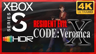 [4K/HDR] Resident Evil Code : Veronica X / Xbox Series S Gameplay