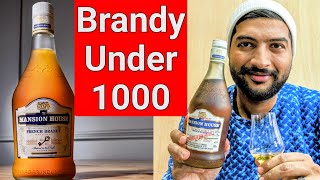 Indian Brandy Under 1000 - Mansion House Brandy | The Whiskeypedia
