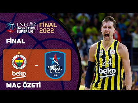 BSL Playoff Final First Match Summary | Fenerbahçe Beko 85-76 Anadolu Efes