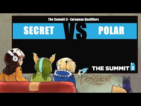 [ Dota2 ] Secret vs ASUS.Polar - The Summit 3 - European Qualifiers - Thai Caster