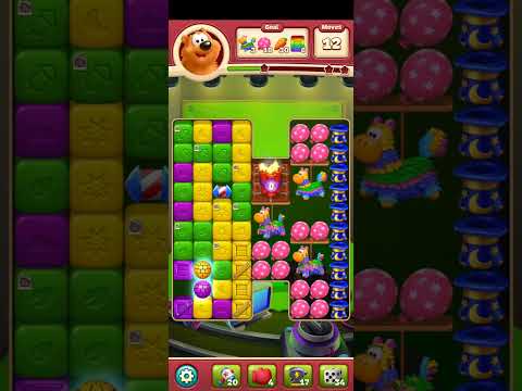 Toonblast Level 8381. No Boosters.