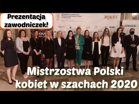 CHESS 191# Mokate Polish Women's Chess Championship Ostrów Wielkopolski 2020 interviews presentation