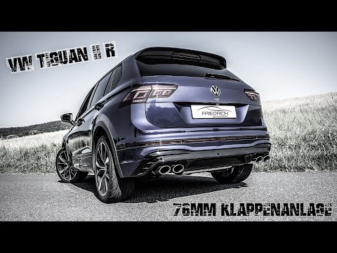 Friedrich Motorsport Sportauspuff VW Tiguan II R - 76mm Klappenanlage