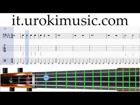 Lezioni di Violoncello Maroon 5 She Will Be Loved C#1 S#2 L#1 Melodia Tutorial Spartito Imparare Ins