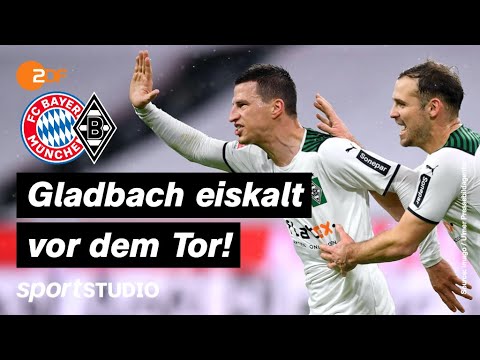 FC Bayern – Gladbach Highlights | Bundesliga, 18. Spieltag 2021/22 | sportstudio