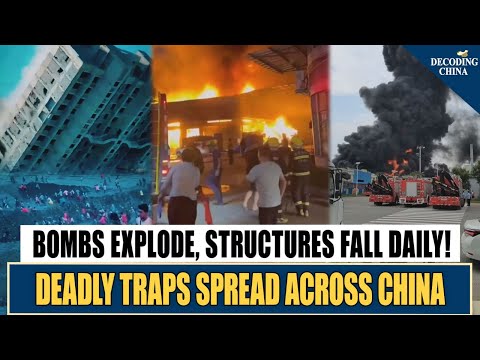 Explosions Everywhere in China, Mushroom Clouds Rise Like Nuclear Blasts!