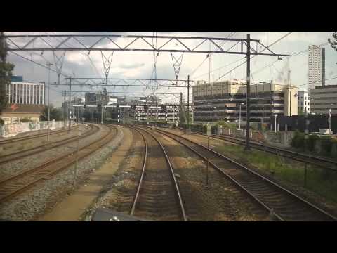 A train driver's view: Alkmaar - Maastricht, VIRM, 05-Aug-2014.