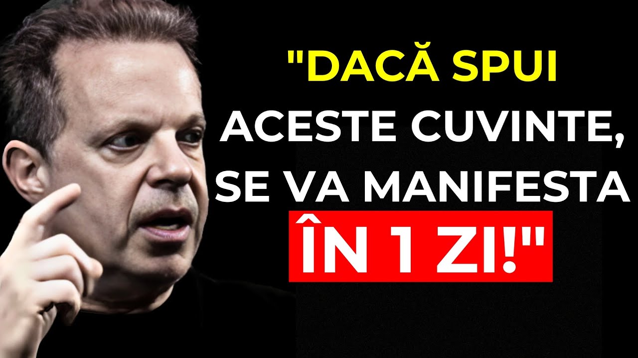 Aceste 3 CUVINTE îți vor transforma VISELE în REALITATE! | Dr. Joe Dispenza
