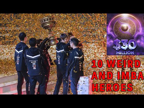 10 Heroes Pros are testing for a chance at 30 Million USD | The International 9 | A dota 2 video