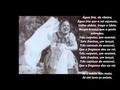 Beatriz Costa-Canção da roupa branca -Áudio com letra