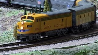 preview picture of video 'LGB Modellbahn USA in der Modellbahnschau Wiehe'