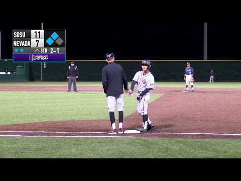 SDSU BASEBALL: AZTECS 12, NEVADA 7 - 5/17/18