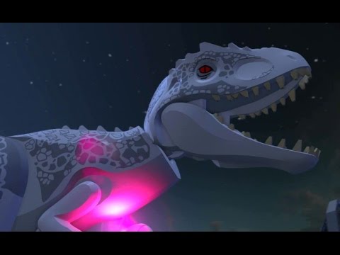 LEGO Jurassic World - 100% Level Guide #10 - Jurassic World (All 10 Minikits/Amber Brick)