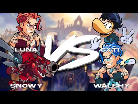 LUNA AND SNOWY VS CXTI AND WALSHY | Frosted Brawls 2 2v2 Grand Finals