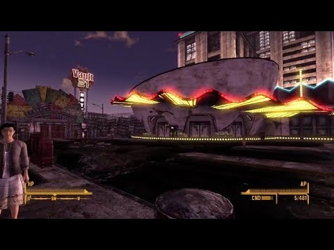 Fallout: New Vegas Pt. 80 - Exploring The Map Pt. 10: Vegas Strip/Bolder City Train Station
