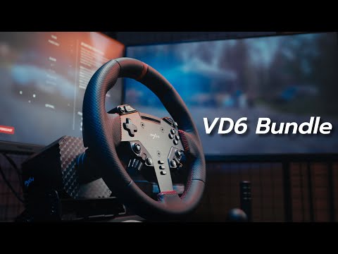 Кермо і педалі PXN VD6 Black (PXN-VD6 Bundle EU)