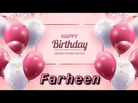 Happy birthday dear friend farheen ❤️ Birthday girl farheen ❤️ Best birthday wishes for u farheen 🥰💞