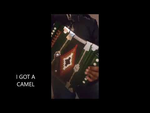 Zydeco accordion - Playing a few songs - Need more practice on these.