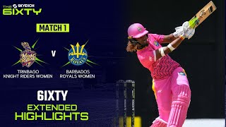 Extended Highlights | Trinbago Knight Riders vs Barbados Royals | The 6IXTY Women