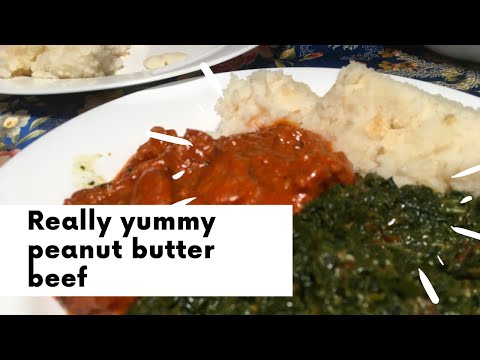PEANUT BUTTER BEEF STEW RECIPE