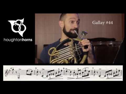 2015-2016 TMEA All State Horn Etude #1 Gallay #44