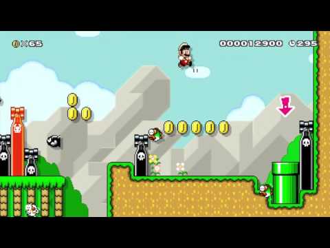 Lemonade Lakeside by Raspberry - Super Mario Maker - No Commentary 1AD
