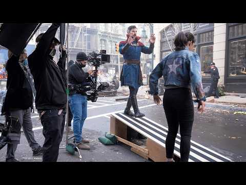 Doctor Strange in the Multiverse of Madness Behind The Scenes | VFX Breakdowns,Shooting