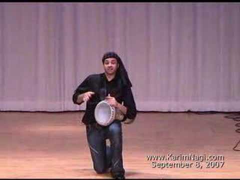 Karim Nagi : Hip Hop Fallahi : Drum-Dance on Tabla (doumbek)