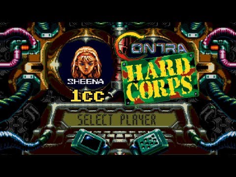 Contra : Hard Corps - 1cc NoDeath/NoMiss Sheena
