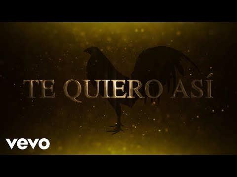 Valentín Elizalde - Te Quiero Así (LETRA)