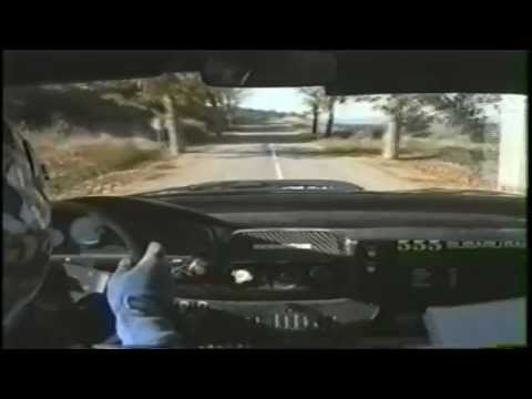 Piero Liatti - Fabrizia Pons Onboard SUBARU Impreza 555