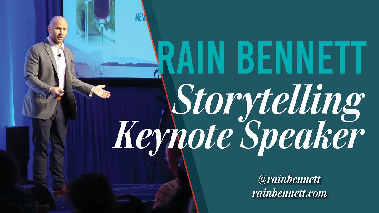 Promotional video thumbnail 1 for Storytelling Keynote Speaker