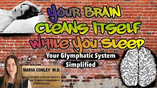 Your Brain Cleans Itself While You Sleep:  Your Glymphatic System Simplified