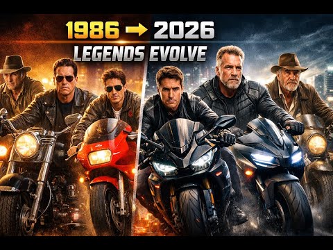 Von Terminator bis heute: Motorrad-Legenden damals & heute