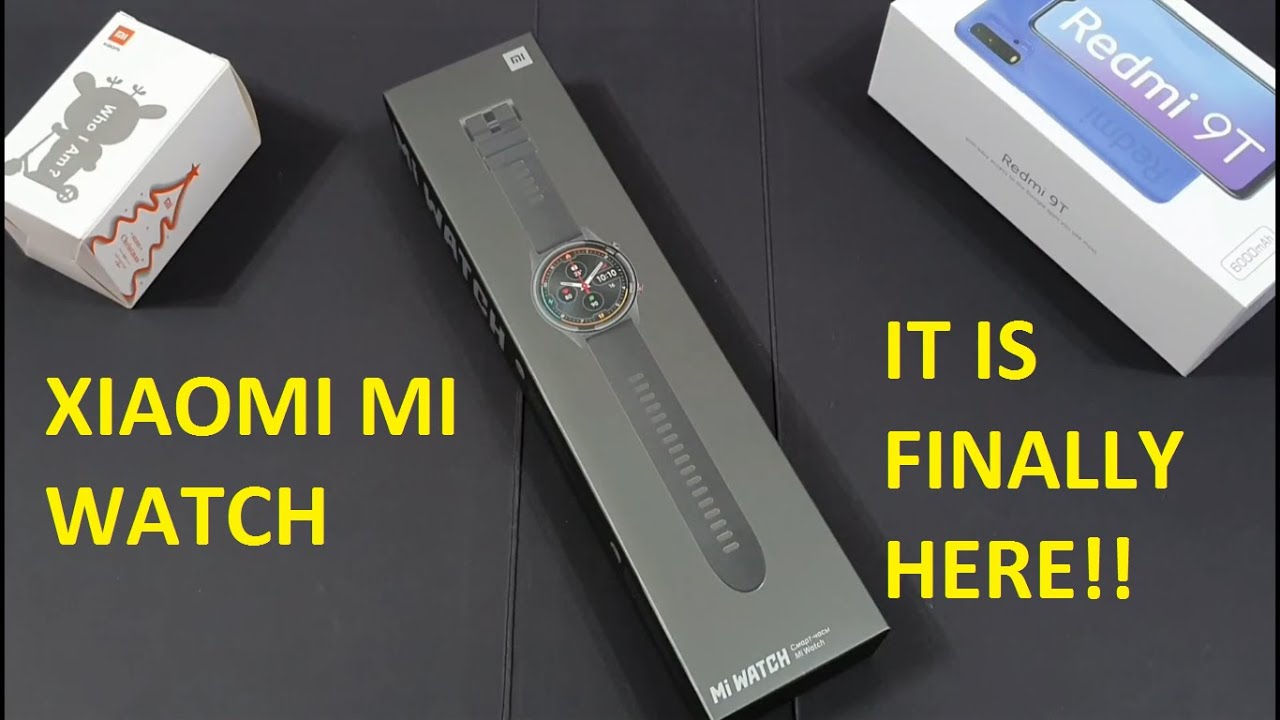 Xiaomi Mi Watch Global Unboxing. My First Impression. It Is Finally Here!