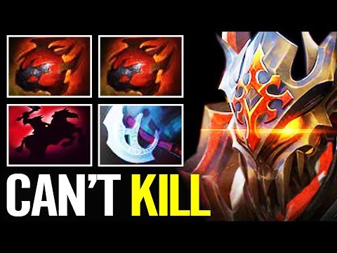 Chaos Knight x2 Heart of Tarrasque RAIDBOSS - SUPER TANK Dota 2