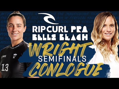 Tyler Wright vs Courtney Conlogue | Rip Curl Pro Bells Beach - Semifinals Heat Replay
